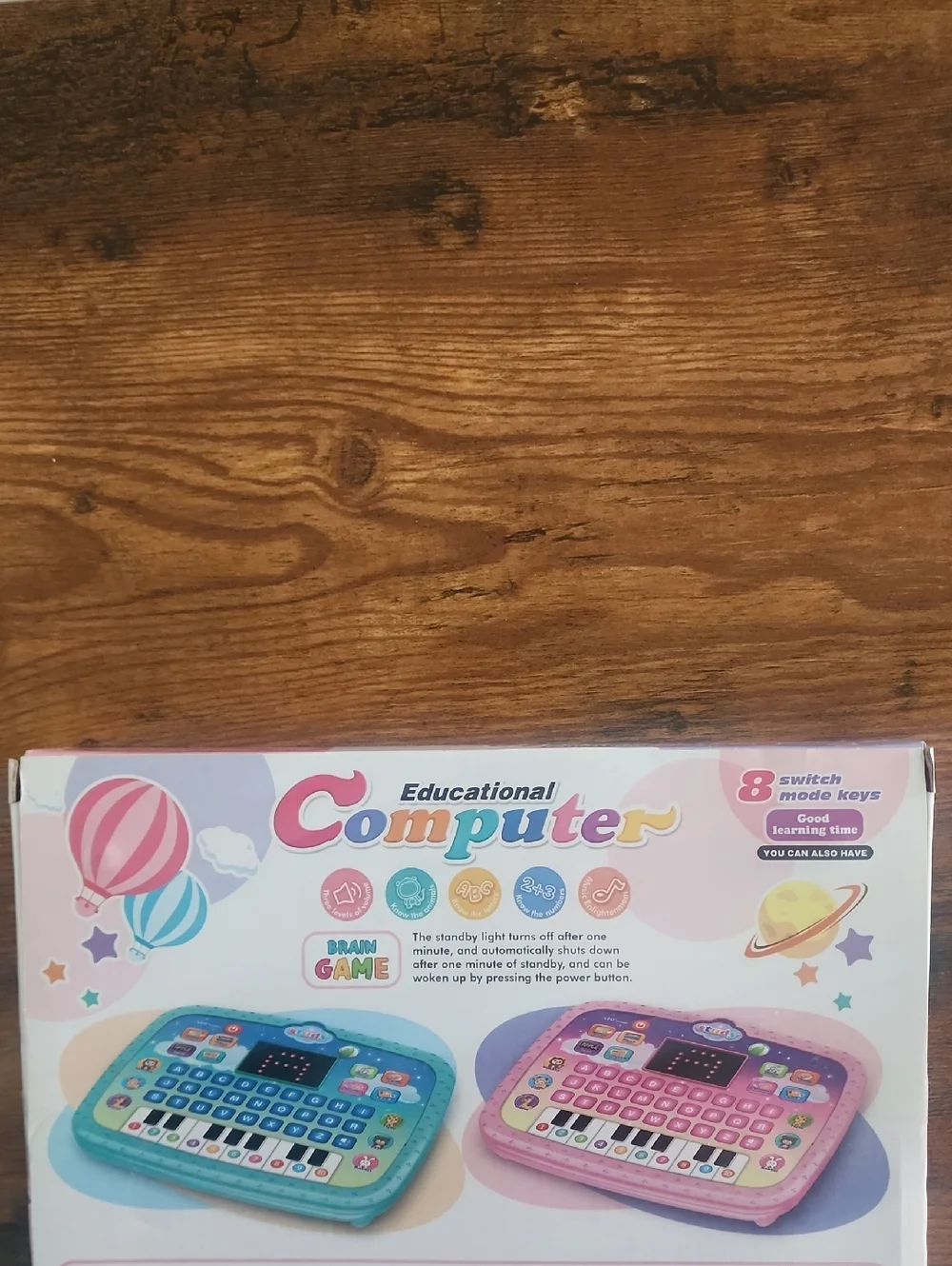 Local Kids Multifunctional Educational Learning Computer With Letters, Numbers,